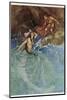 The Mermaid Falls in Love with the King-Warwick Goble-Mounted Photographic Print