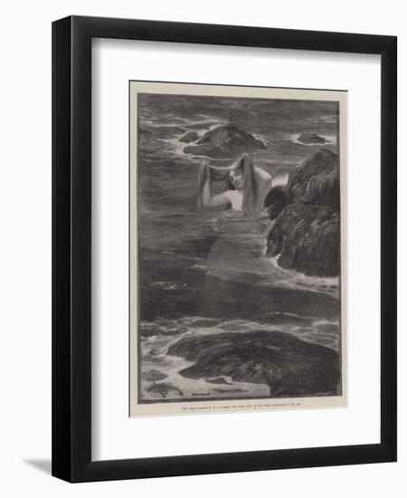 The Mermaid of Lighthouse Point-Amedee Forestier-Framed Giclee Print