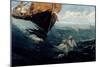 The Mermaid's Rock, 1894-Edward Matthew Hale-Mounted Giclee Print