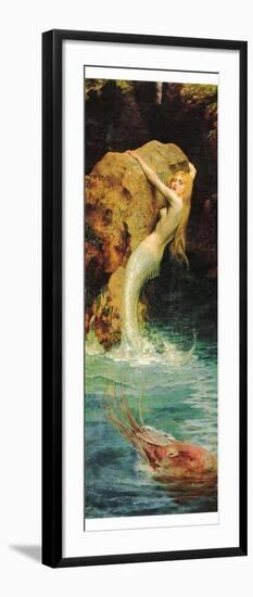 The Mermaid-William A Breakspeare-Framed Art Print