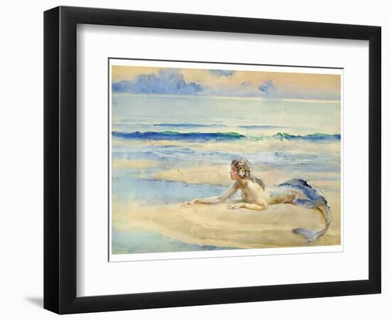 The Mermaid-John Reinhard Weguelin-Framed Premium Giclee Print