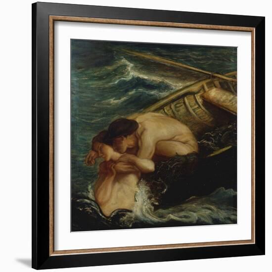 The Mermaid-Charles Haslewood Shannon-Framed Giclee Print