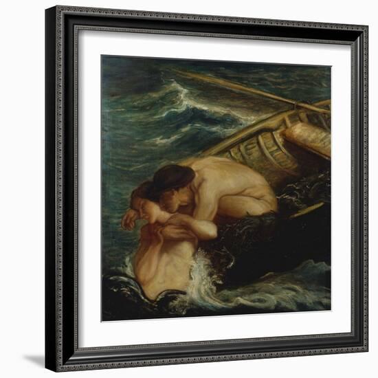 The Mermaid-Charles Haslewood Shannon-Framed Giclee Print