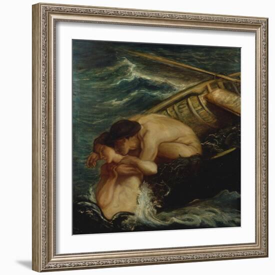 The Mermaid-Charles Haslewood Shannon-Framed Giclee Print