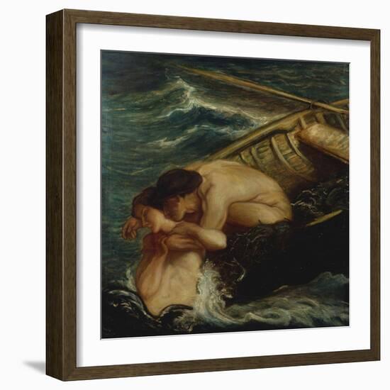 The Mermaid-Charles Haslewood Shannon-Framed Giclee Print