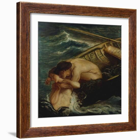 The Mermaid-Charles Haslewood Shannon-Framed Giclee Print