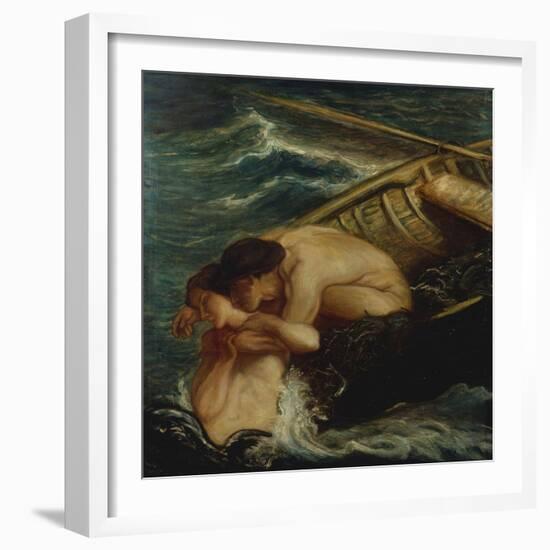 The Mermaid-Charles Haslewood Shannon-Framed Giclee Print