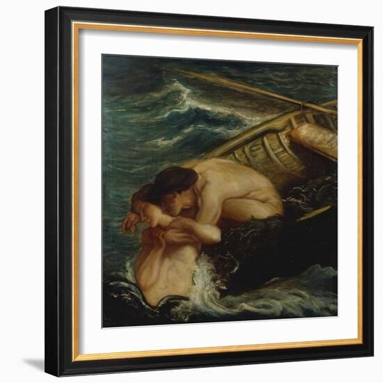 The Mermaid-Charles Haslewood Shannon-Framed Giclee Print