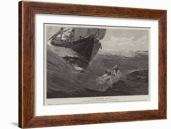 The Mermaids' Rock-Edward Matthew Hale-Framed Giclee Print