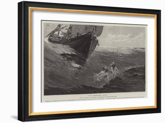 The Mermaids' Rock-Edward Matthew Hale-Framed Giclee Print