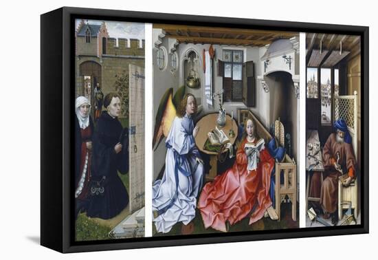 The Merode Altarpiece-Robert Campin-Framed Premier Image Canvas