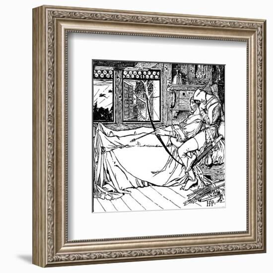 The Merry Adventures of Robin Hood-Howard Pyle-Framed Premium Giclee Print