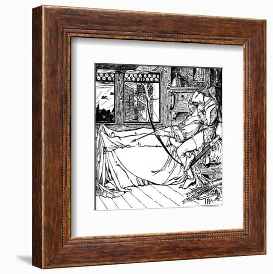 The Merry Adventures of Robin Hood-Howard Pyle-Framed Premium Giclee Print