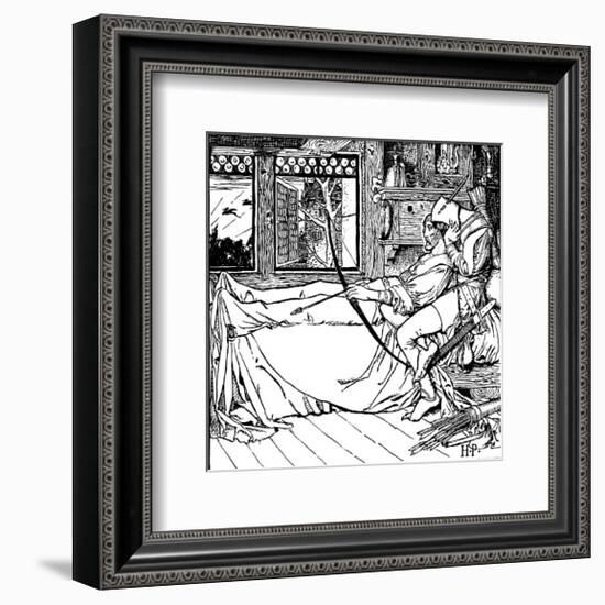 The Merry Adventures of Robin Hood-Howard Pyle-Framed Premium Giclee Print