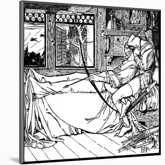 The Merry Adventures of Robin Hood-Howard Pyle-Mounted Premium Giclee Print