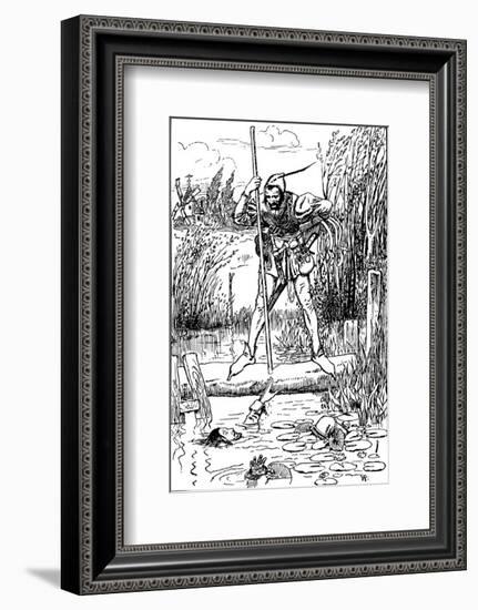 The Merry Adventures of Robin Hood-Howard Pyle-Framed Premium Giclee Print