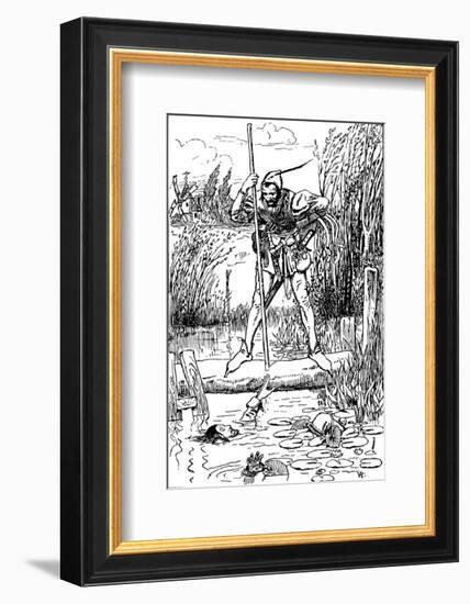 The Merry Adventures of Robin Hood-Howard Pyle-Framed Premium Giclee Print