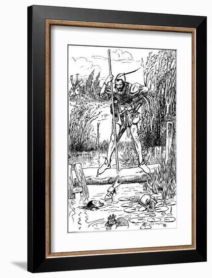 The Merry Adventures of Robin Hood-Howard Pyle-Framed Premium Giclee Print