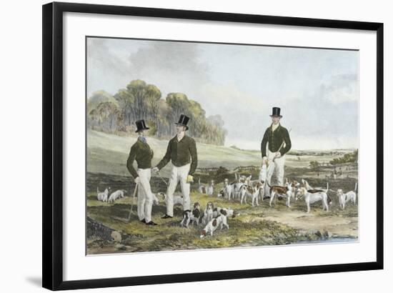 The Merry Beaglers-Harry Hall-Framed Premium Giclee Print