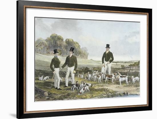 The Merry Beaglers-Harry Hall-Framed Premium Giclee Print