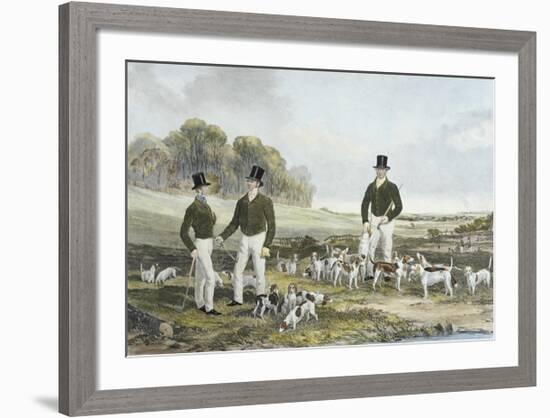 The Merry Beaglers-Harry Hall-Framed Premium Giclee Print