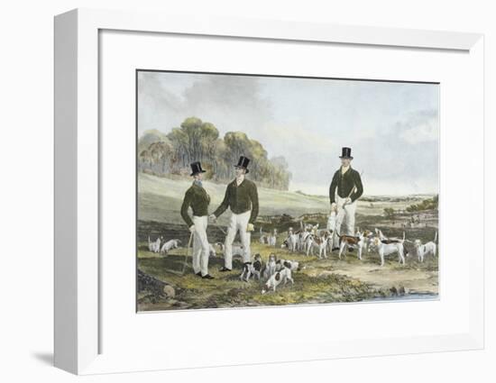 The Merry Beaglers-Harry Hall-Framed Premium Giclee Print