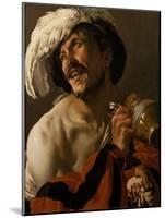The Merry Drinker, 1625-Hendrick Jansz Terbrugghen-Mounted Giclee Print