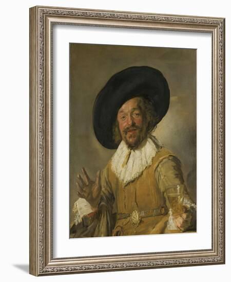 The Merry Drinker, 1628-30-Frans Hals-Framed Giclee Print