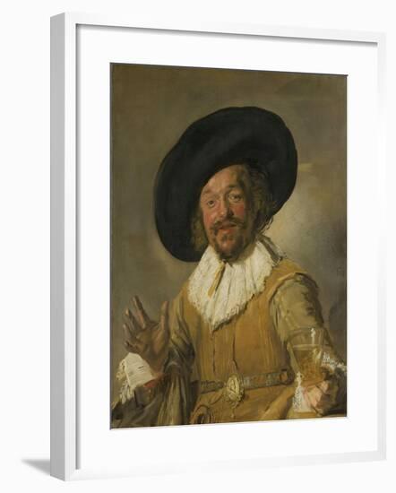 The Merry Drinker, 1628-30-Frans Hals-Framed Giclee Print