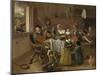 The Merry Family, 1668-Jan Havicksz. Steen-Mounted Giclee Print