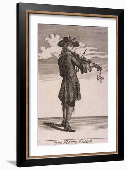 The Merry Fidler, Cries of London-Marcellus Laroon-Framed Giclee Print