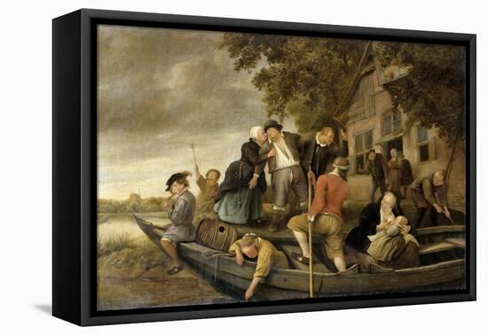 The Merry Homecoming, 1679-Jan Havicksz Steen-Framed Premier Image Canvas