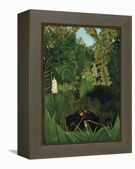 The Merry Jesters, 1906-Henri Rousseau-Framed Premier Image Canvas