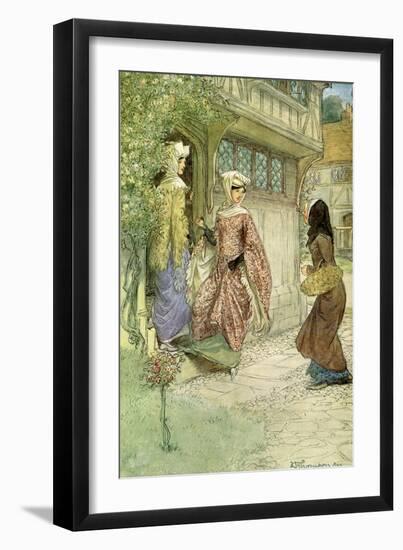 The Merry Wives of Windsor by William Shakespeare-Hugh Thomson-Framed Giclee Print