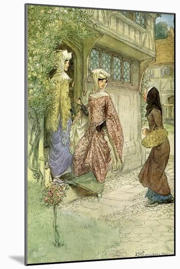 The Merry Wives of Windsor by William Shakespeare-Hugh Thomson-Mounted Giclee Print