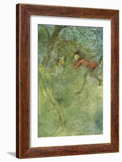 The Merry Wives of Windsor by William Shakespeare-Hugh Thomson-Framed Giclee Print