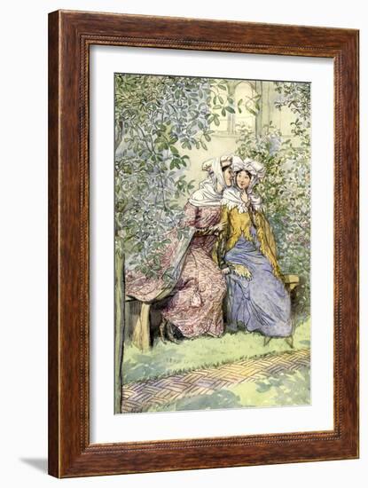 The Merry Wives of Windsor by William Shakespeare-Hugh Thomson-Framed Giclee Print