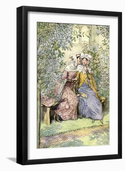 The Merry Wives of Windsor by William Shakespeare-Hugh Thomson-Framed Giclee Print