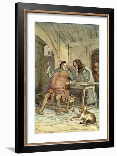 The Merry Wives of Windsor by William Shakespeare-Hugh Thomson-Framed Giclee Print