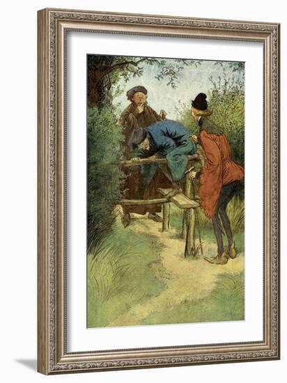 The Merry Wives of Windsor by William Shakespeare-Hugh Thomson-Framed Giclee Print