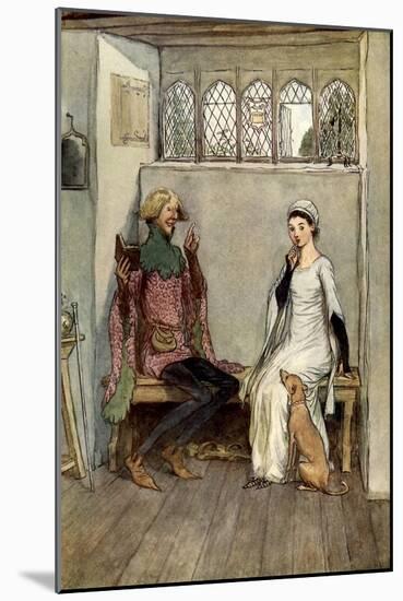 The Merry Wives of Windsor by William Shakespeare-Hugh Thomson-Mounted Giclee Print