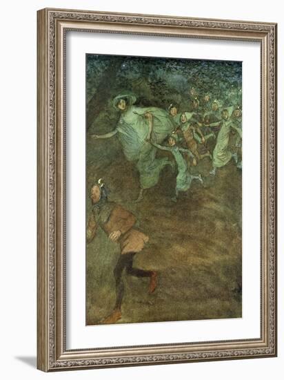 The Merry Wives of Windsor by William Shakespeare-Hugh Thomson-Framed Giclee Print