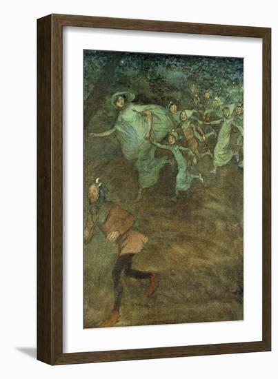 The Merry Wives of Windsor by William Shakespeare-Hugh Thomson-Framed Giclee Print