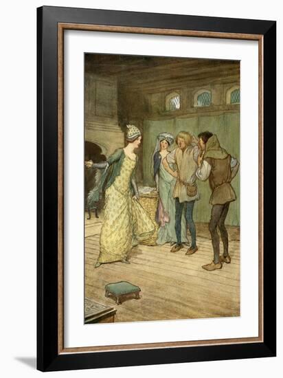 The Merry Wives of Windsor by William Shakespeare-Hugh Thomson-Framed Giclee Print