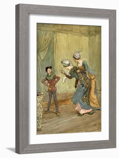 The Merry Wives of Windsor by William Shakespeare-Hugh Thomson-Framed Giclee Print