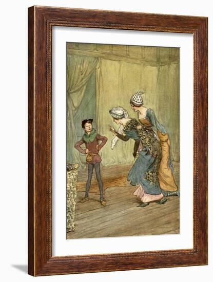 The Merry Wives of Windsor by William Shakespeare-Hugh Thomson-Framed Giclee Print