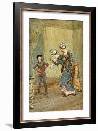 The Merry Wives of Windsor by William Shakespeare-Hugh Thomson-Framed Giclee Print