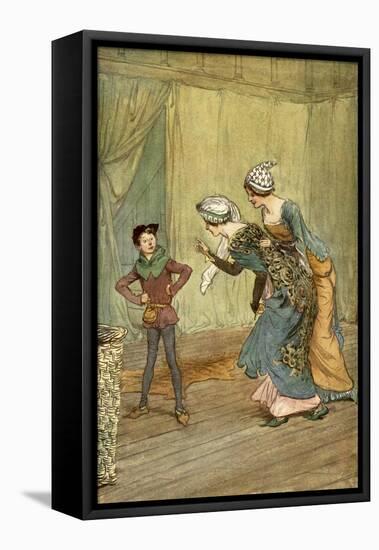 The Merry Wives of Windsor by William Shakespeare-Hugh Thomson-Framed Premier Image Canvas