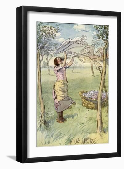 The Merry Wives of Windsor by William Shakespeare-Hugh Thomson-Framed Giclee Print