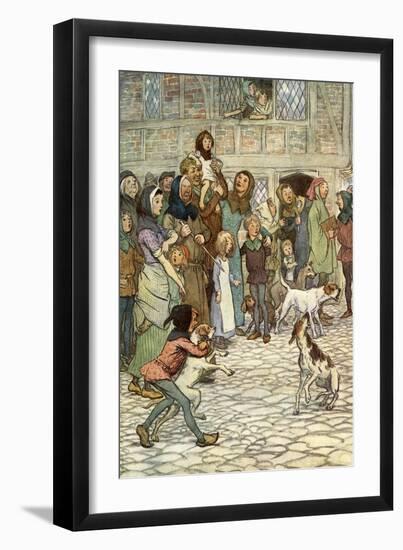 The Merry Wives of Windsor by William Shakespeare-Hugh Thomson-Framed Giclee Print